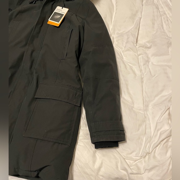 Aritzia TNA Bancroft Parka Down Winter Jacket Black L - Picture 11 of 13